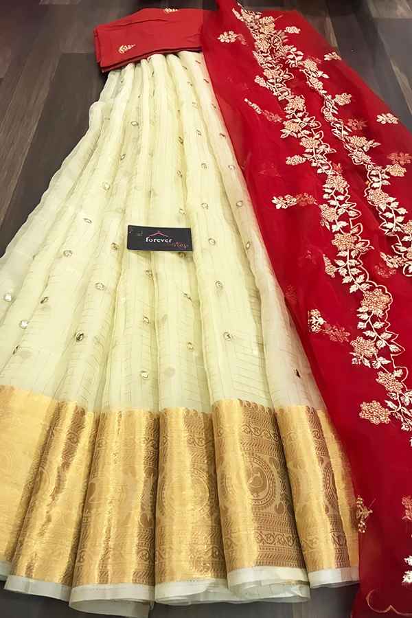 South Indian half saree online Shopping (2)